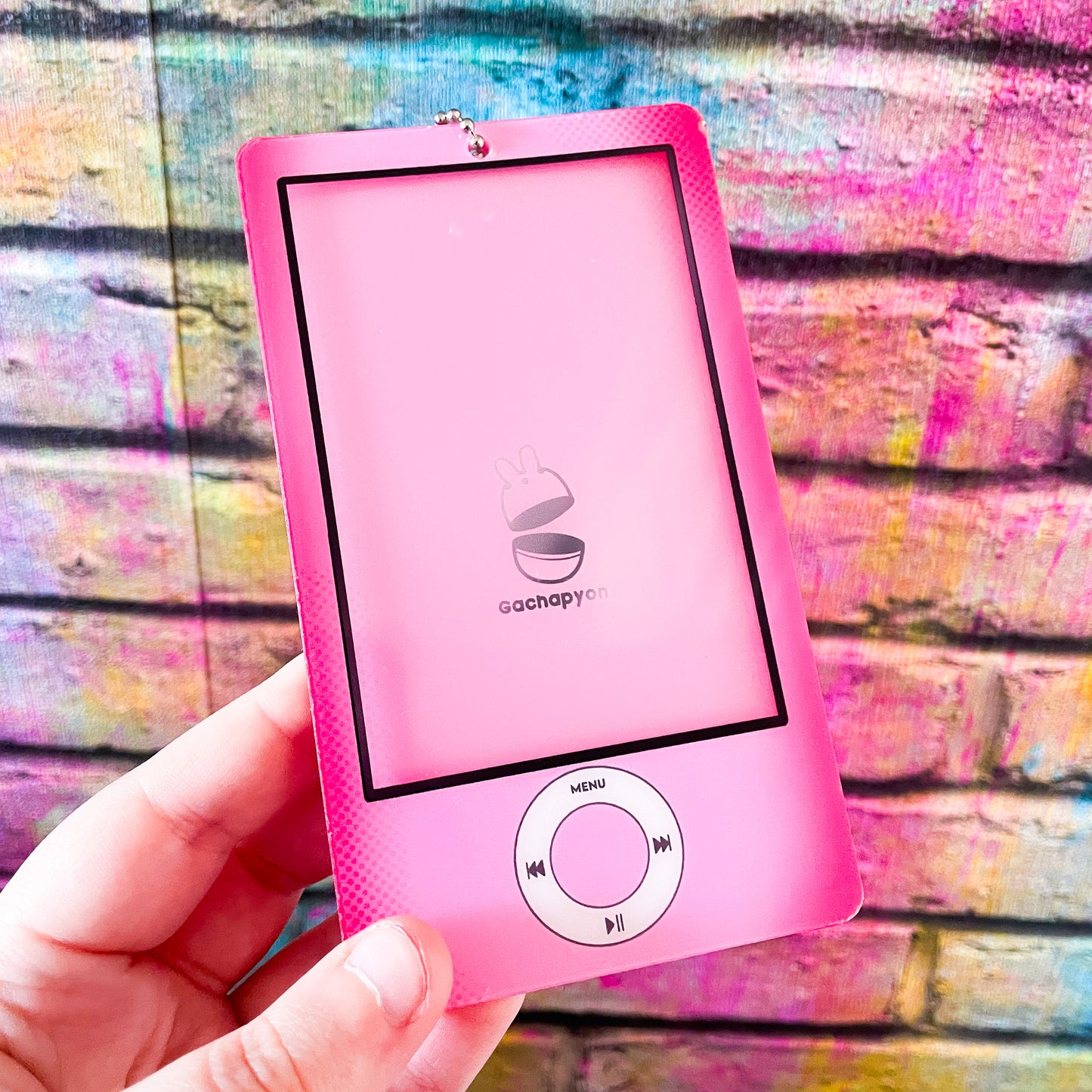 MP3 Photocard Holder Keychains