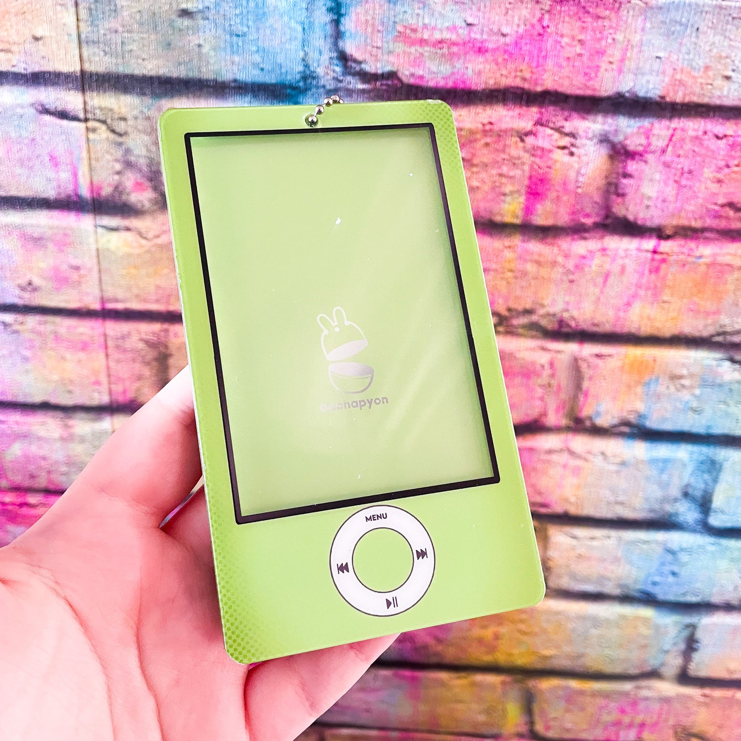 MP3 Photocard Holder Keychains