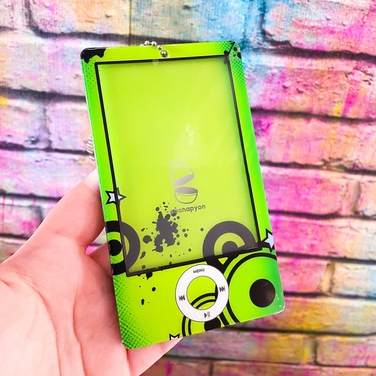 MP3 Photocard Holder Keychains