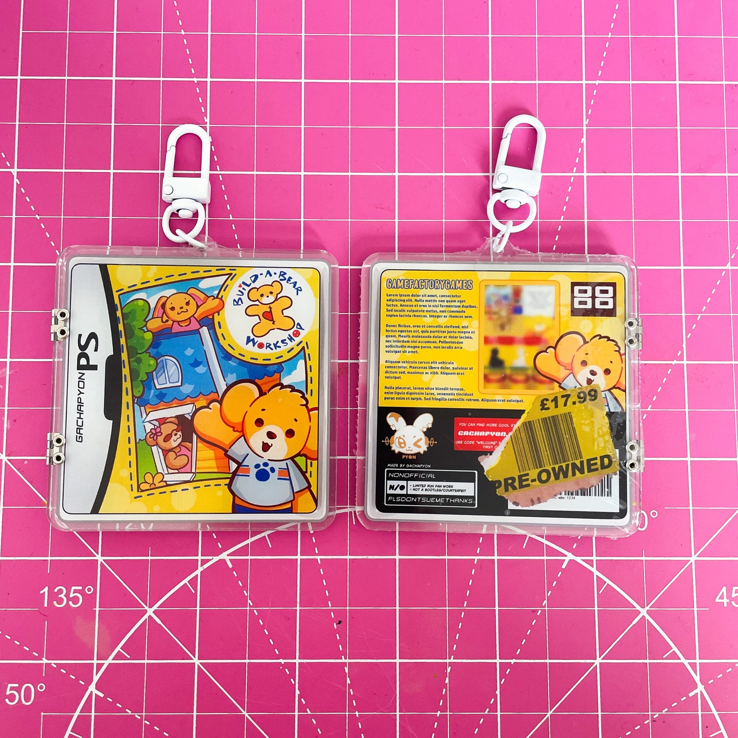Bear Workshop - Hinged Openable Keychain