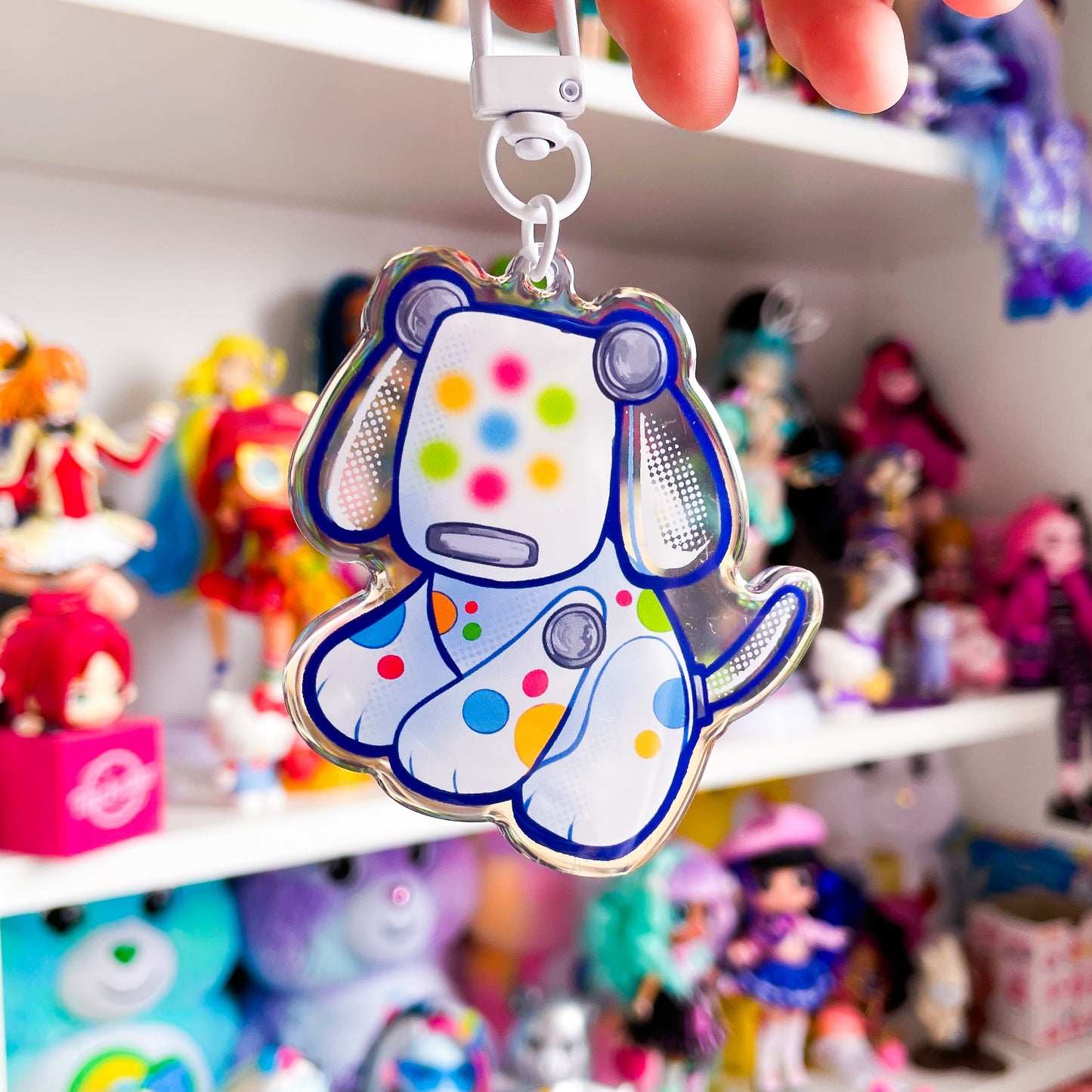 i-Dog and i-Cat - Epoxy Acrylic Keychains