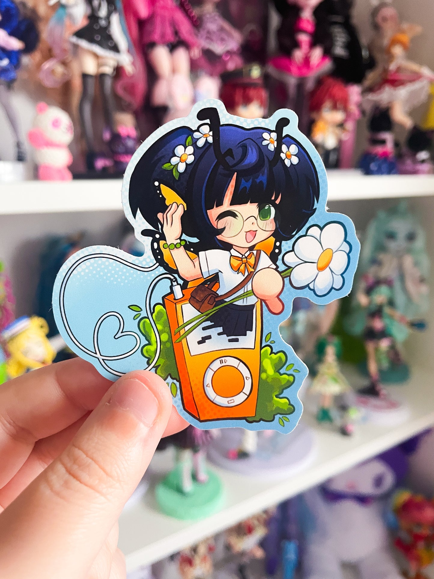 MP3 Fairy - Waterproof Sticker