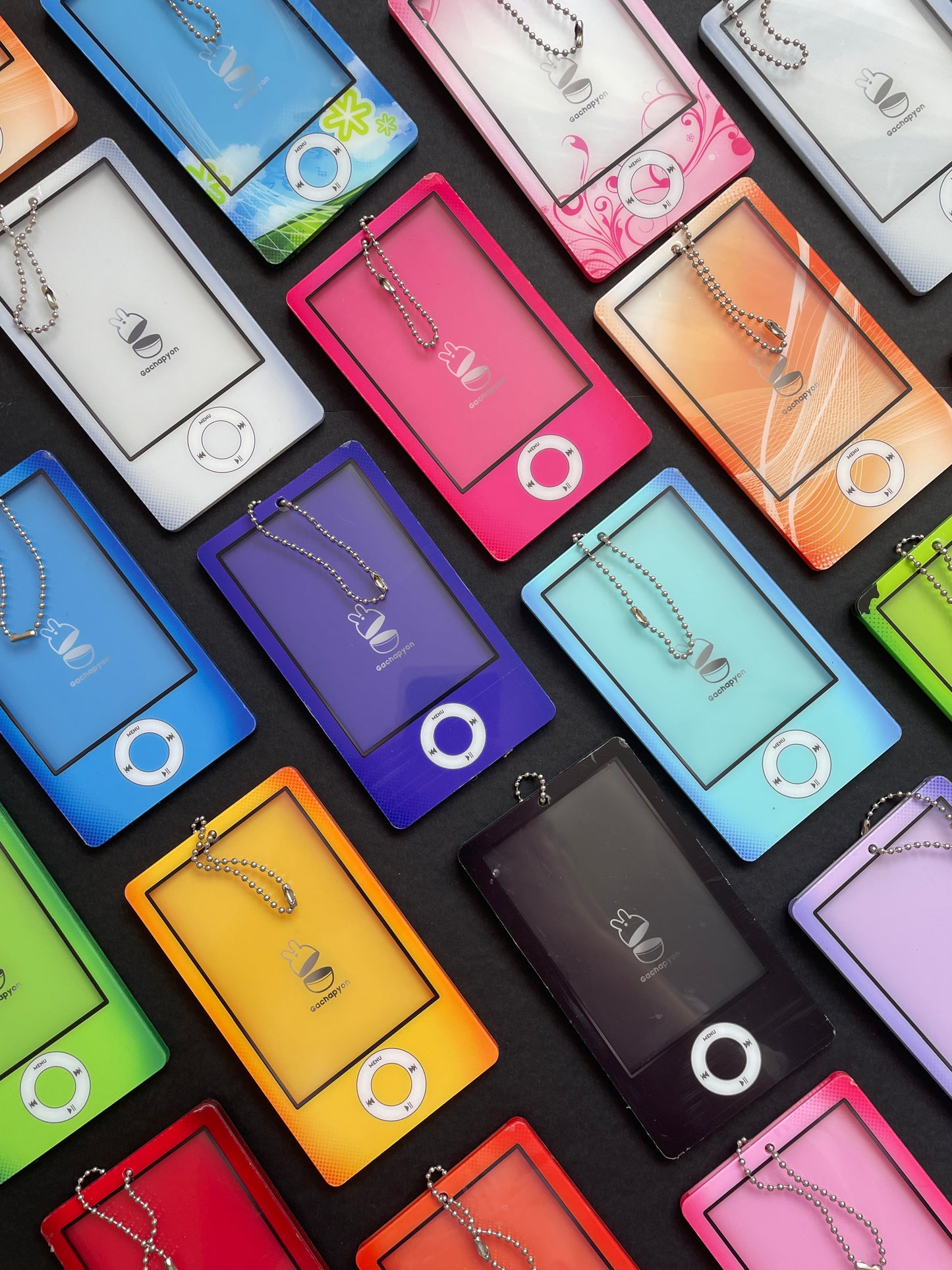 MP3 Photocard Holder Keychains