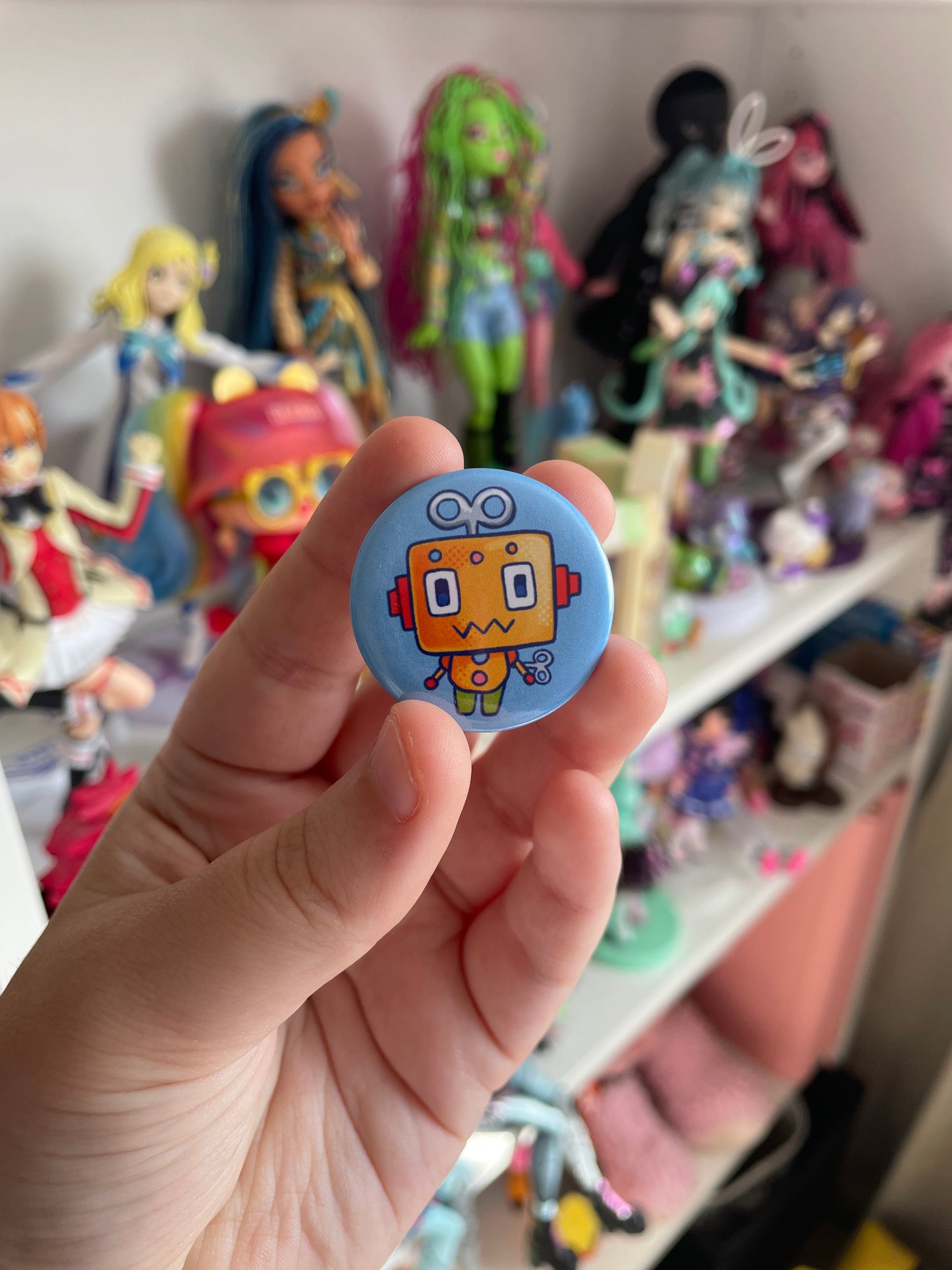 Tamagotchi 32mm Button Badges