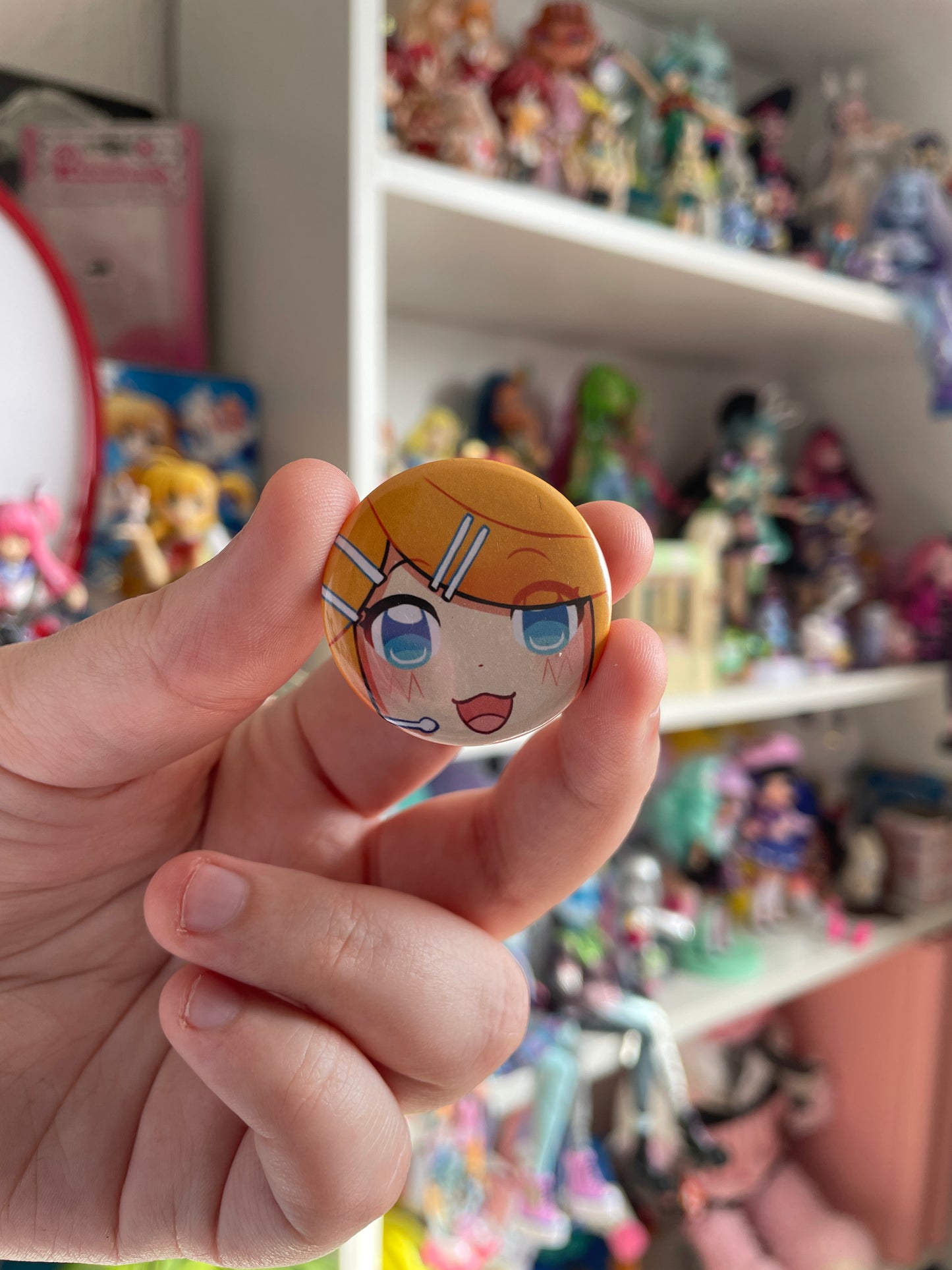 Miku, Rin & Len 32mm Button Badges