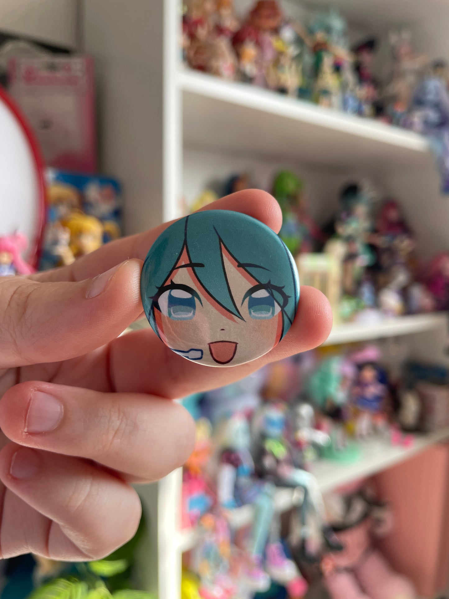Miku, Rin & Len 32mm Button Badges