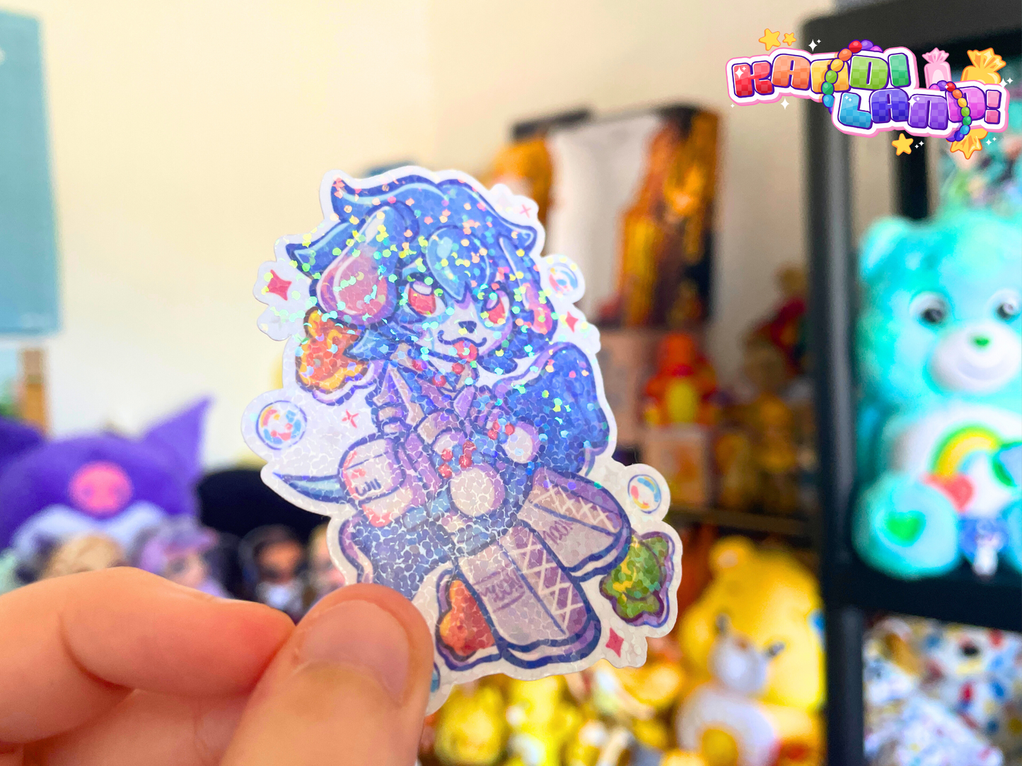 Kandiland I-RII - Holographic Sticker