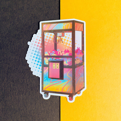 Arcade Icons - 2000's Arcade Holographic Sticker