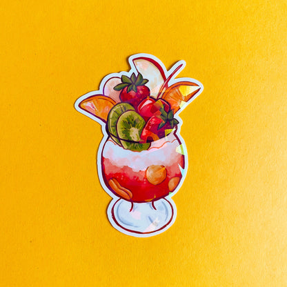 Tropical Desserts - Summery Holographic Sticker