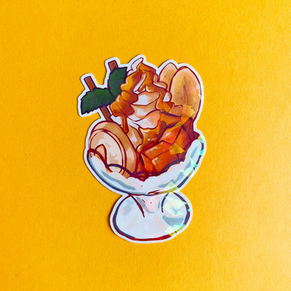 Tropical Desserts - Summery Holographic Sticker