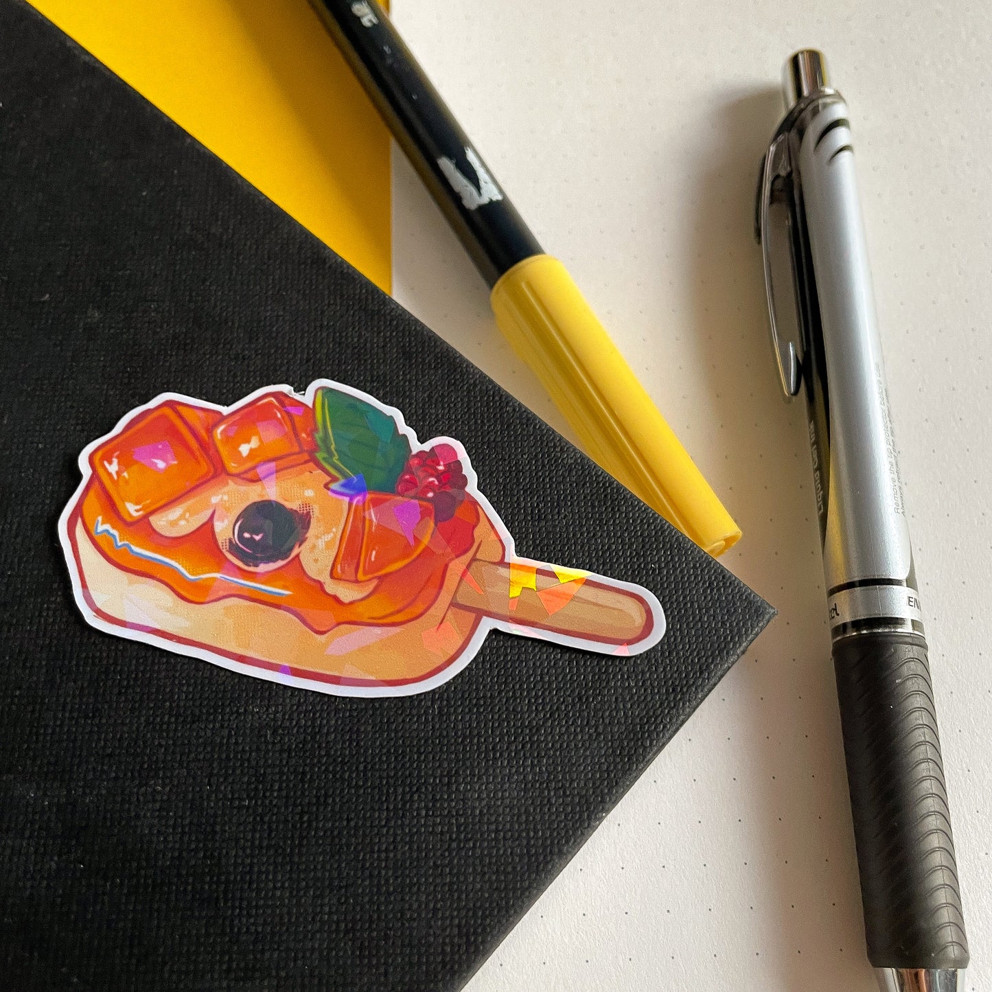 Tropical Desserts - Summery Holographic Sticker