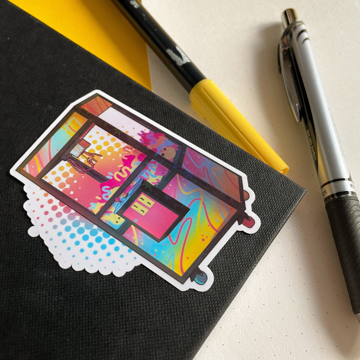 Arcade Icons - 2000's Arcade Holographic Sticker