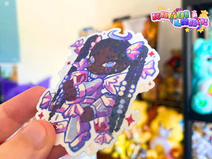 Kandiland Quinn - Holographic Sticker