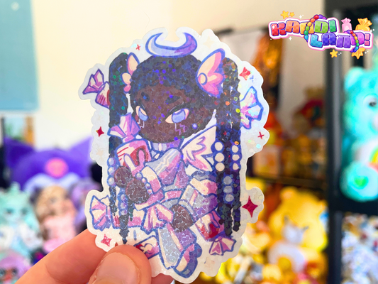 Kandiland Quinn - Holographic Sticker