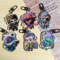Chibilock - Epoxy Acrylic Keychains (Please read description)