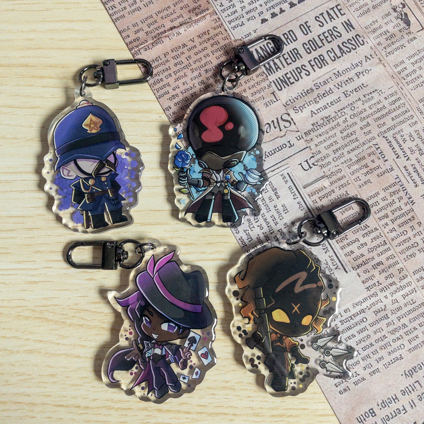 Chibilock - Epoxy Acrylic Keychains