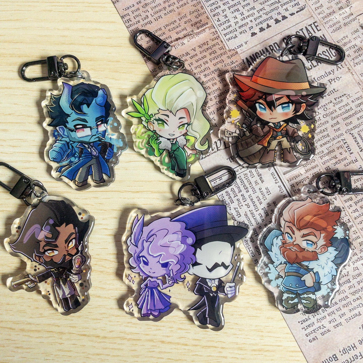 Chibilock - Epoxy Acrylic Keychains