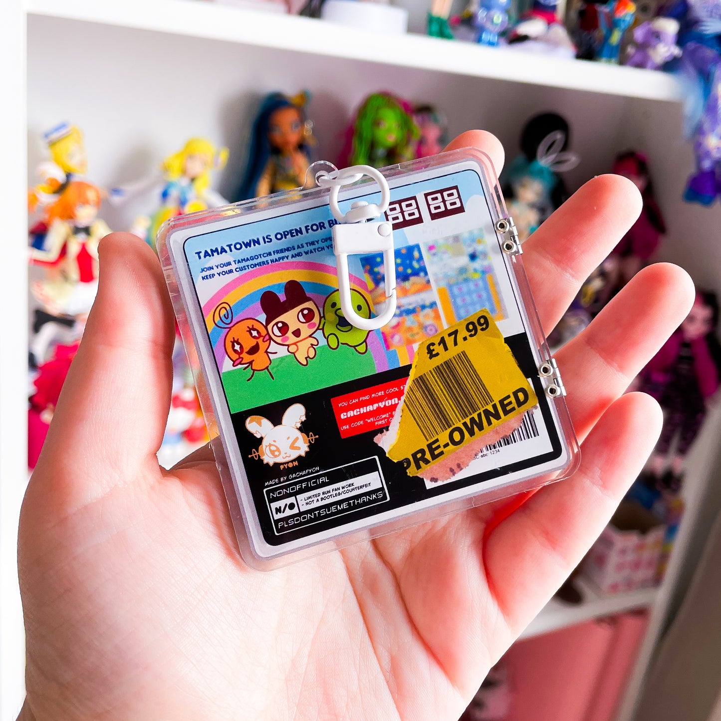 Tama Shop - Hinged Openable Keychain