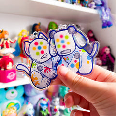 i-Dog and i-Cat - Epoxy Acrylic Keychains