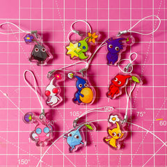 Pikmin Sillies - Acrylic Phone Charms