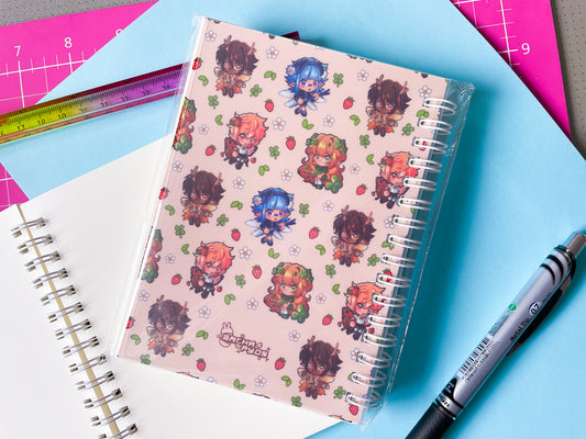 Fairy Garden - A6 Blank Notebook