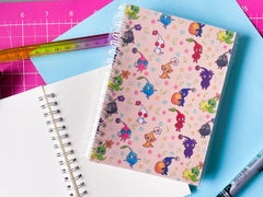 Pikmin Sillies - A6 Blank Notebook