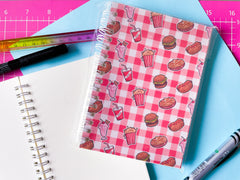 Fast Food Feast - A6 Blank Notebook