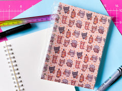 Meme Kitties - A6 Blank Notebook