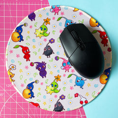 Pikmin Patterns : 25cm Mousepad