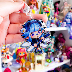 Dragonfly Fairy - Epoxy Acrylic Keychain