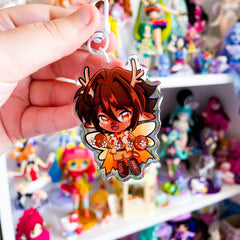 Deer Fairy - Epoxy Acrylic Keychain