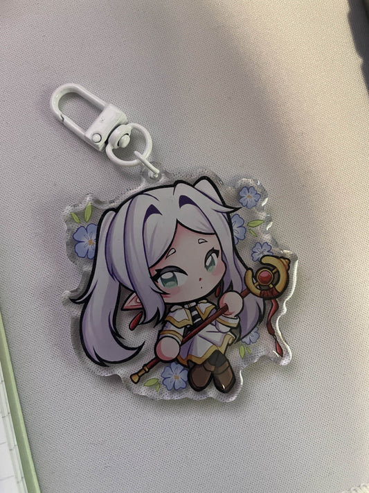 Freiren - Epoxy Acrylic Keychain