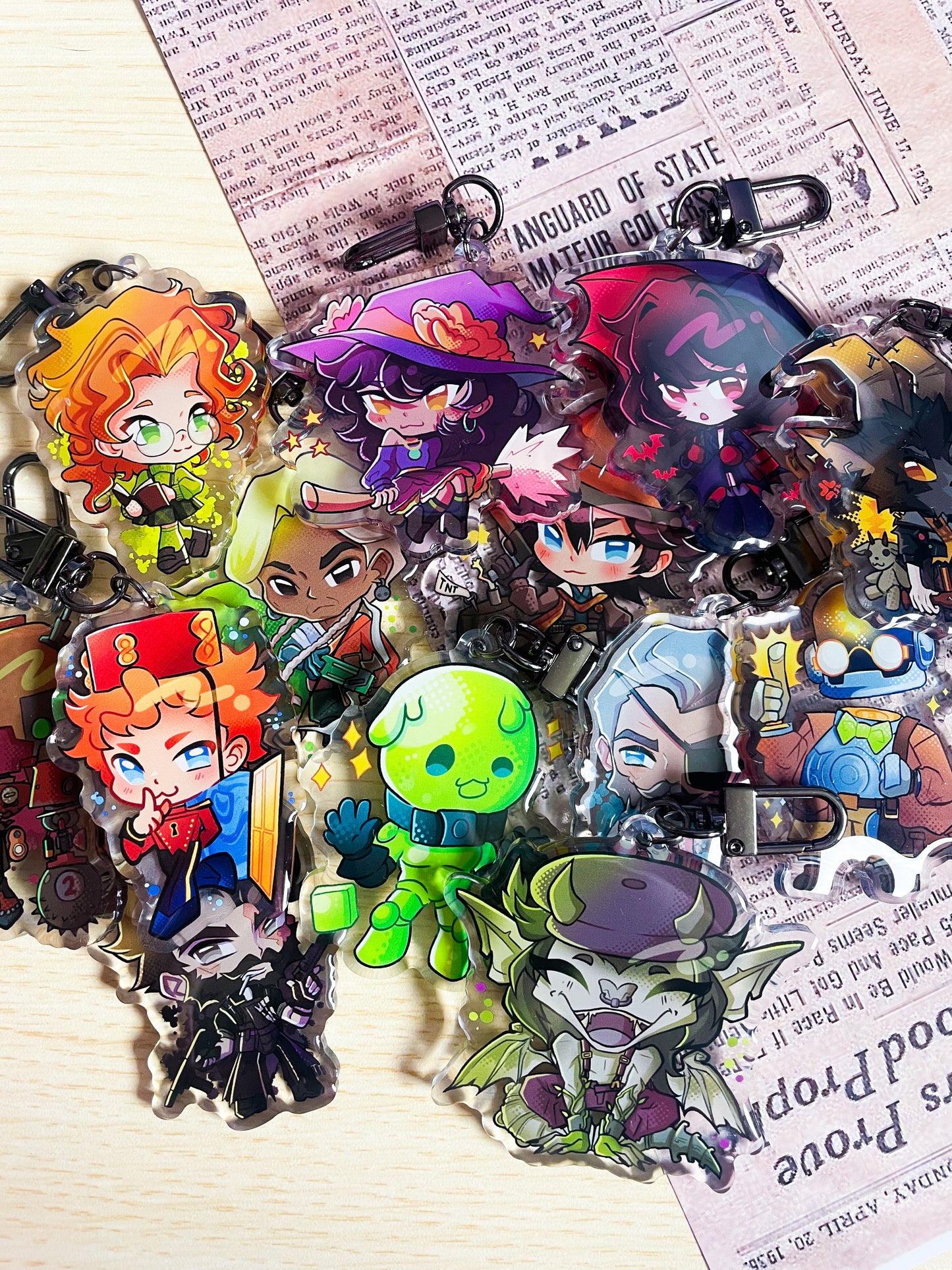 Chibilock - Epoxy Acrylic Keychains