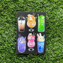 Rainbow Boba - Sticker Sheet