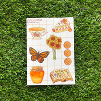 Cozy Cottage - Waterproof Sticker Sheet [Final stock]