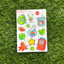 Heisei Memories - Waterproof Sticker Sheet