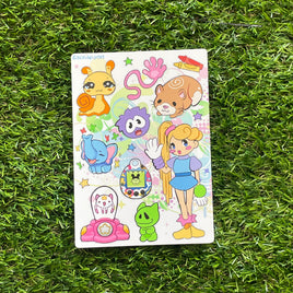 2000's toys - Nostalgic Sticker Sheet