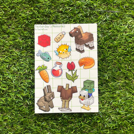 Yesterday's Memories - Waterproof Sticker Sheet