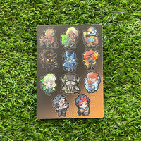 Deadlock - Chibi Sticker Sheets