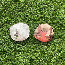 Lab Partners - 3D Plush Button Badges