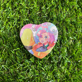 Iono - Heart Button Badge