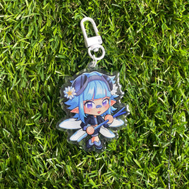 Dragonfly Fairy - Epoxy Acrylic Keychain