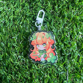 Clover Fairy - Epoxy Acrylic Keychain [Final Stock]