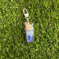 Rainbow Boba - Epoxy Keychains