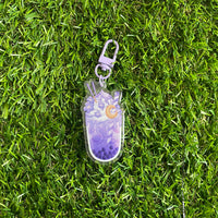 Rainbow Boba - Epoxy Keychains