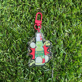 Melon Ramune - Epoxy Keychain