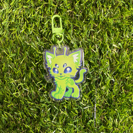 Aline Kitty - Epoxy Keychain
