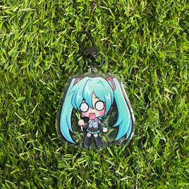 Hachune Miku - Epoxy Keychain