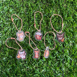 Silly Kitties - Mini bead charms