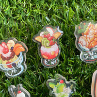 Tropical Desserts - Acrylic Pins